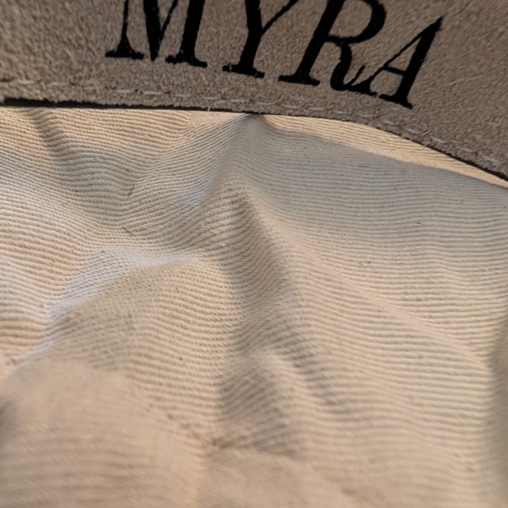 Myra Bag Black and White Cowhide Print Belt with Silver Buckle - Picture 5 of 13